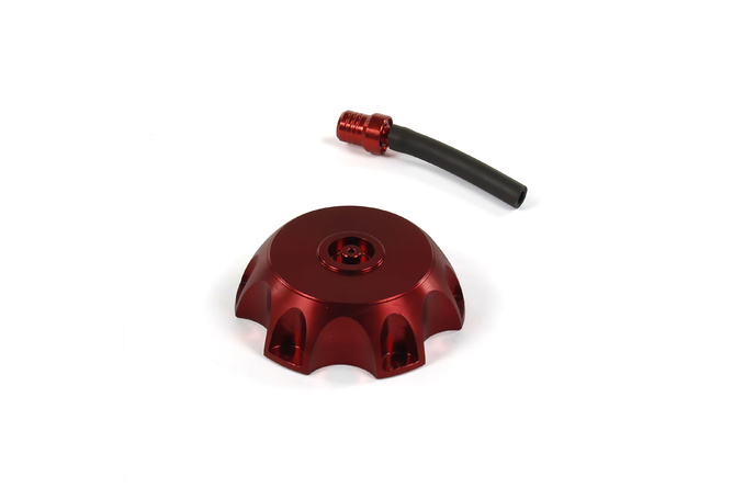 Bouchon de réservoir CNC d.48mm Pit Bike / Dirt Bike Rouge