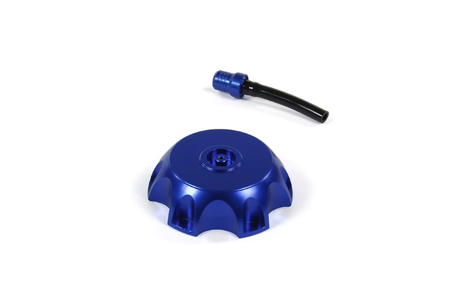 Bouchon de réservoir CNC d.48mm Pit Bike / Dirt Bike Bleu