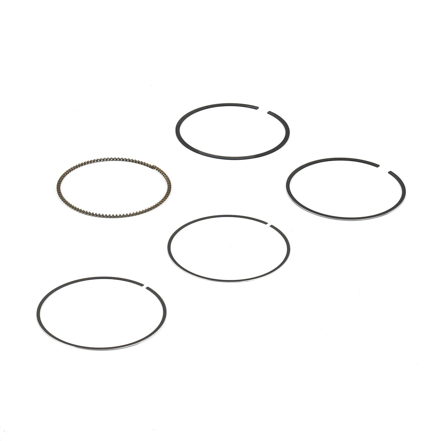 Jeu de segments d.60mm pour piston 4 soupapes Pit Bike YX 150cc / 160cc
