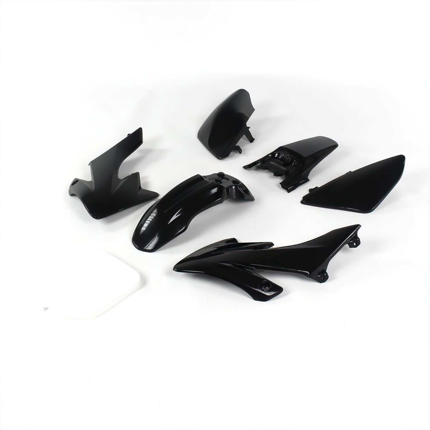 Kit plastique Noir Pit Bike / Dirt Bike type CRF50