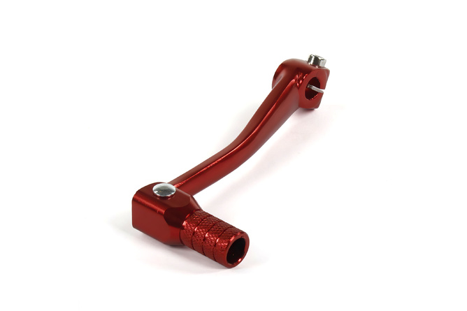 Sélecteur de vitesses Pit Biker moteur YX / Lifan alu Rouge