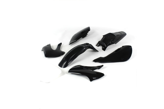 Kit plastiques noir Pit Bike / Dirt Bike type KLX110