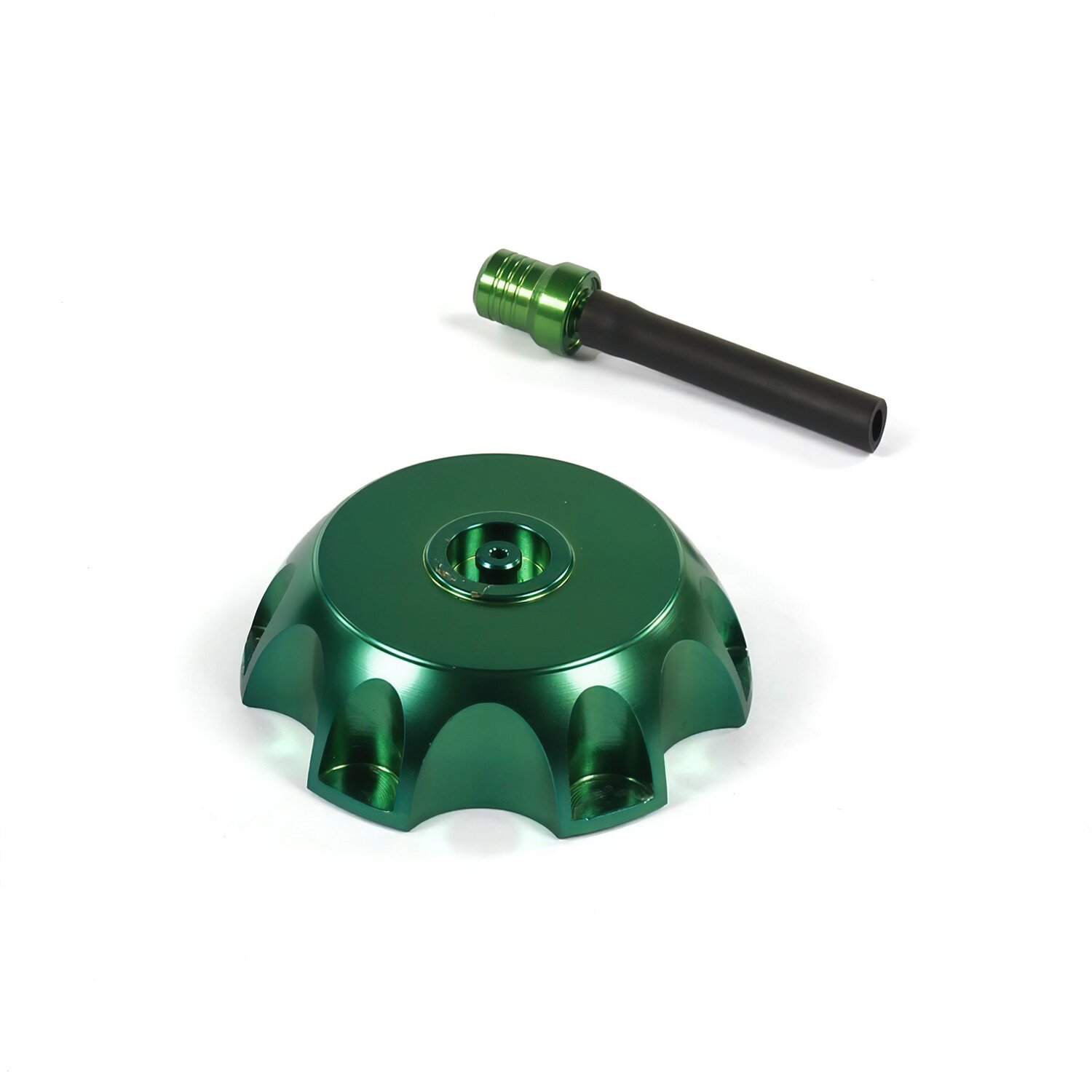 Bouchon de réservoir CNC d.48mm Pit Bike / Dirt Bike Vert
