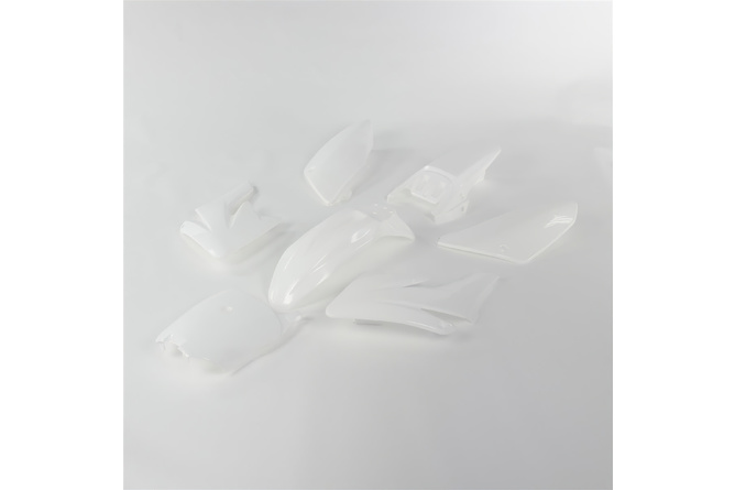 Kit plastiques blanc Pit Bike / Dirt Bike type CRF70