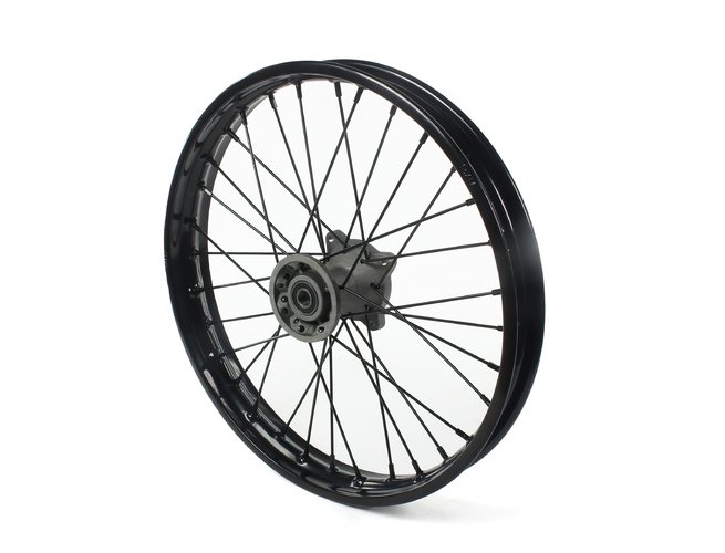 black dirt bike rims