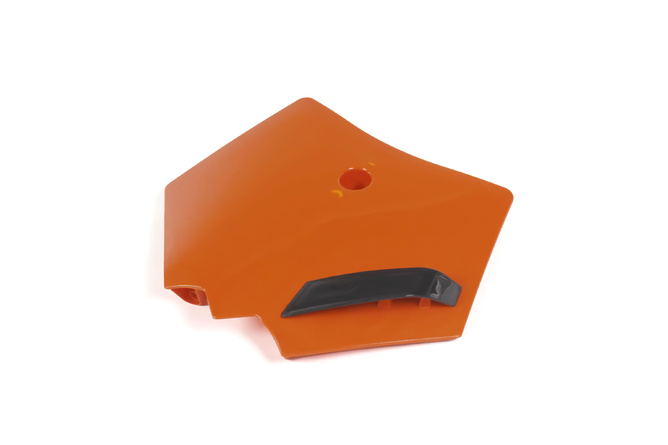 Plaque numéro frontale Orange Pit Bike / Dirt Bike Apollo RFZ