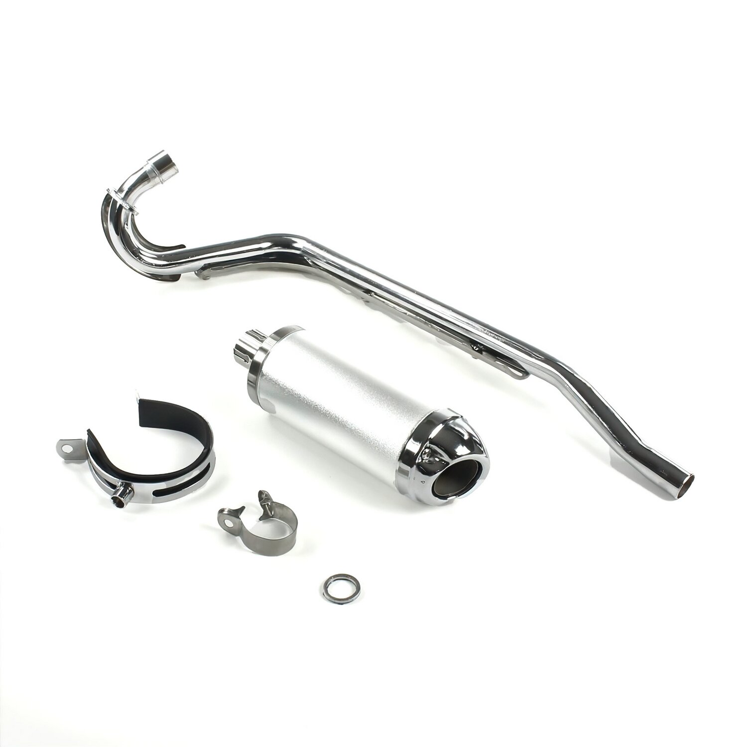 Standard Parts Ligne d'échappement complète inox Expert Pit Bike