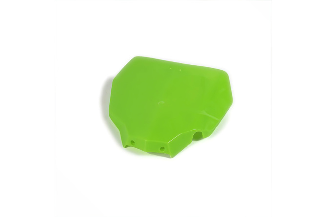 Plaque numéro frontale Verte Pit Bike / Dirt Bike Apollo RXF Freeride