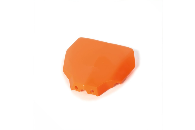 Plaque numéro frontale Orange Minicross Apollo RXF Mini 55cc