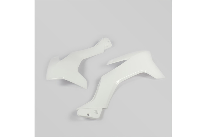 Ouïes de radiateur Blanche Pit Bike / Dirt Bike Apollo RXF Freeride