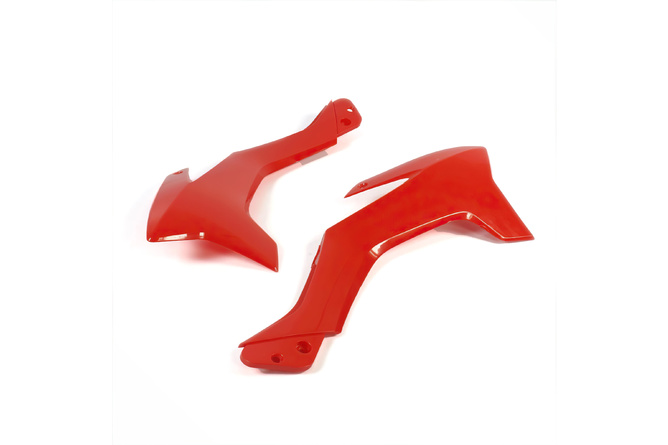 Ouïes de radiateur Rouge Pit Bike / Dirt Bike Apollo RXF Freeride
