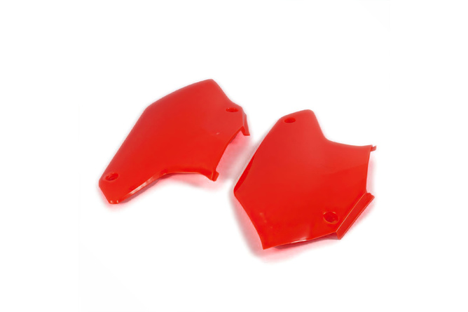 Plaques latérales Rouge Pit Bike / Dirt Bike Apollo RXF Freeride