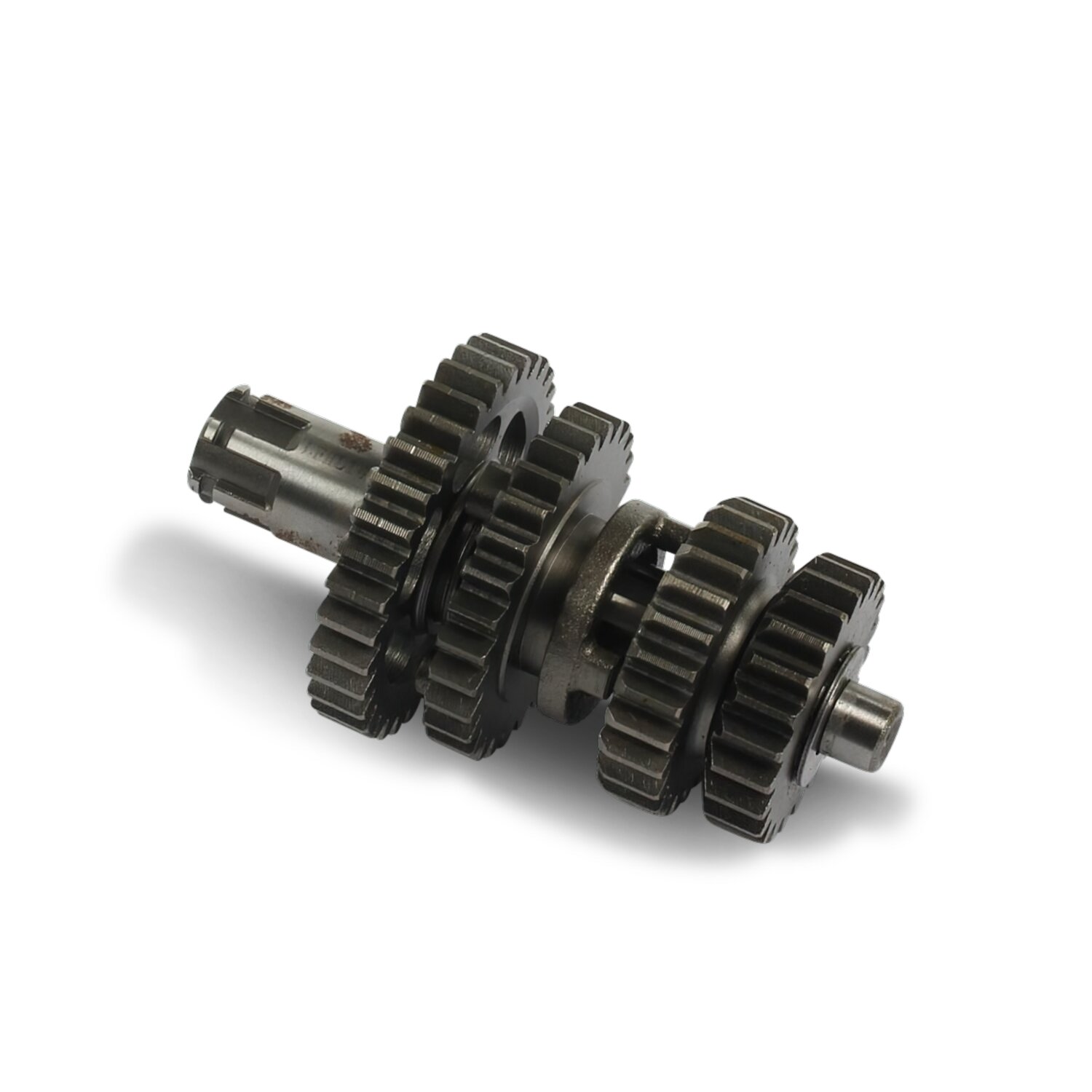 Arbre secondaire boîte demarrage point mort d.20mm Pit Bike moteur Lifan 125cc