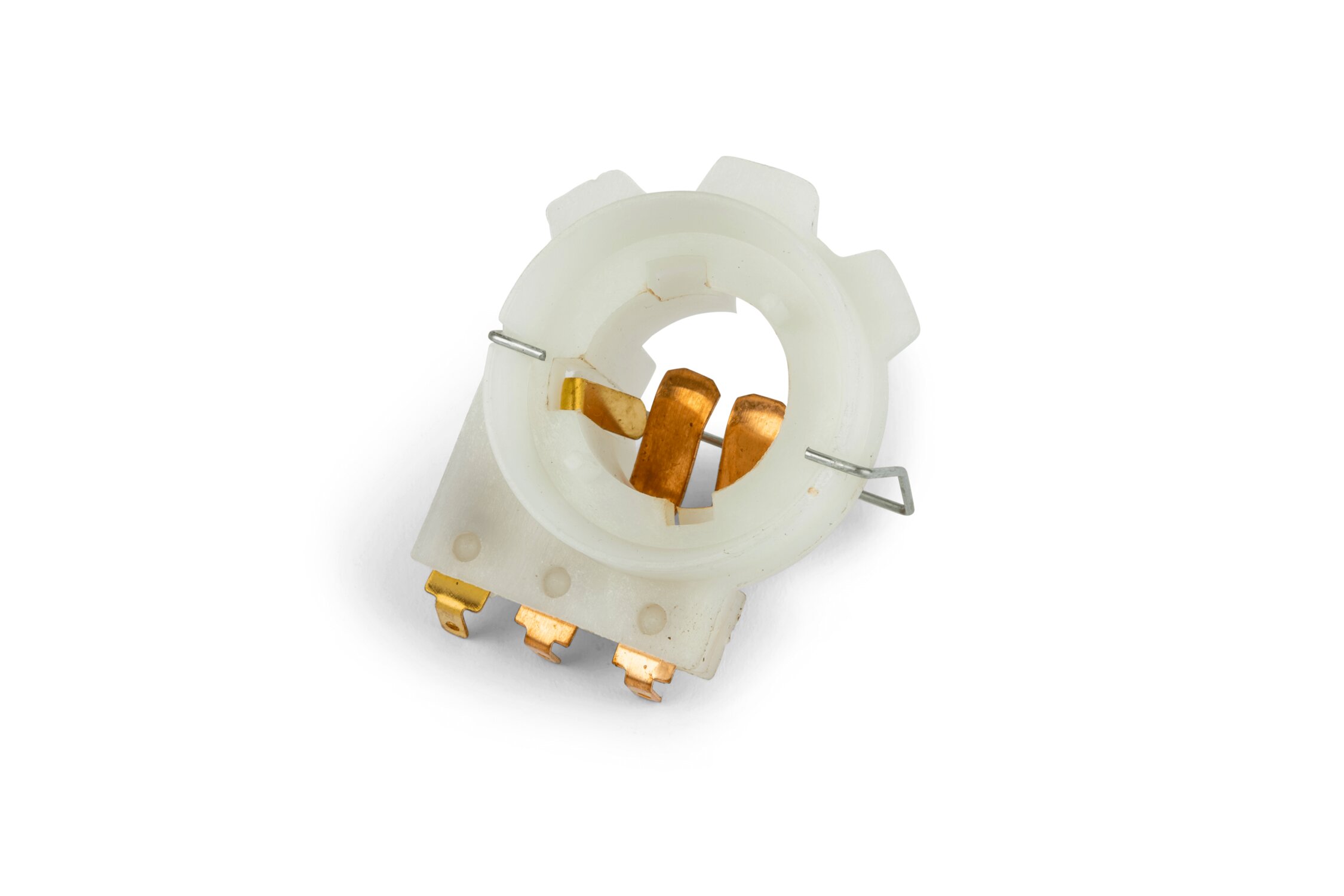 Porte ampoule BA20D pour phare MBK / Derbi / Rieju / Peugeot