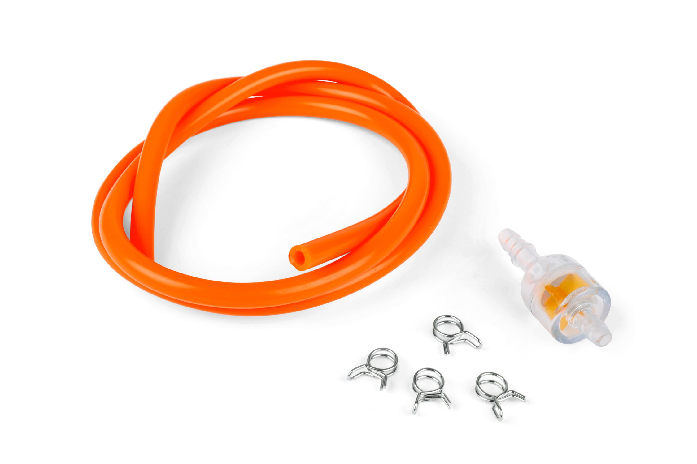 Kit durite et filtre à essence Motoforce Racing d.5mm orange
