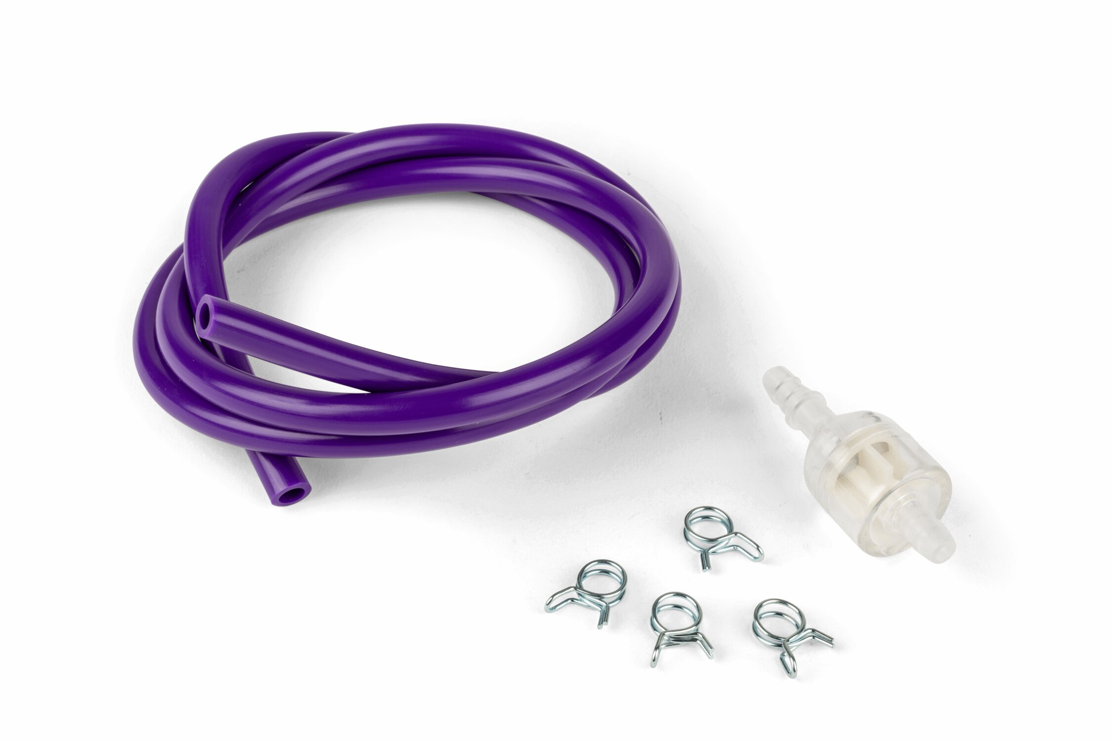 MotoForce Racing Kit durite d'essence et filtre à essence d.5mm Violet