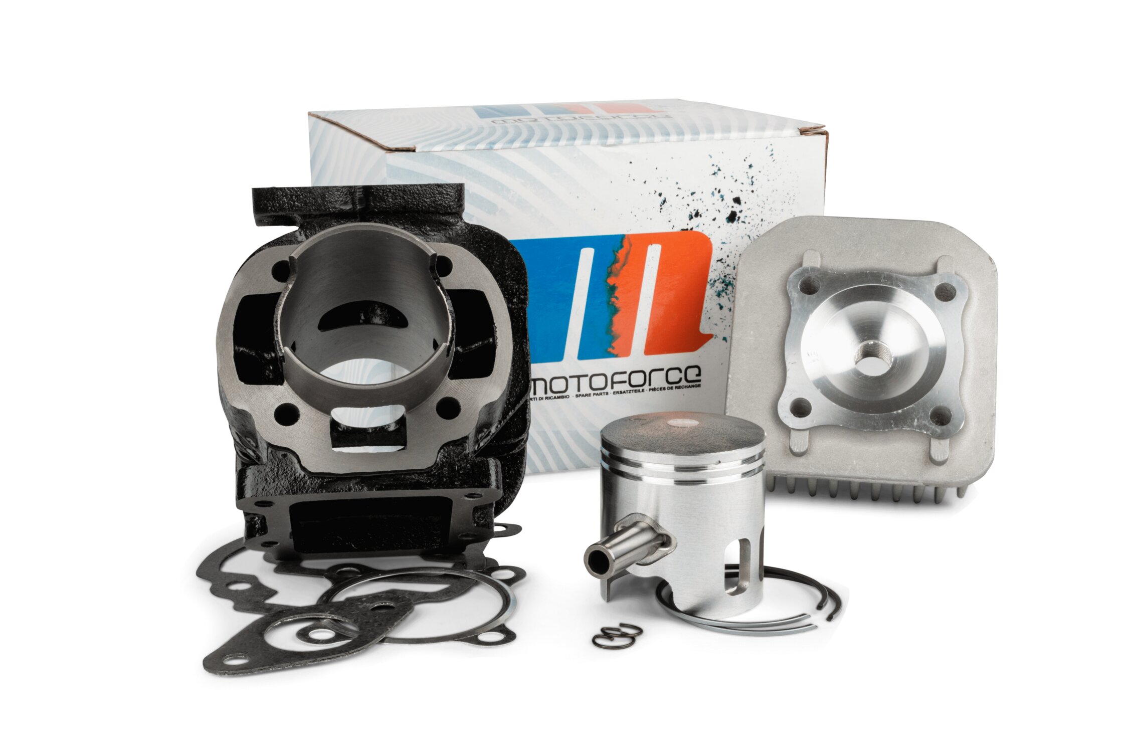 Kit cylindre MotoForce Racing 70 fonte MBK Booster