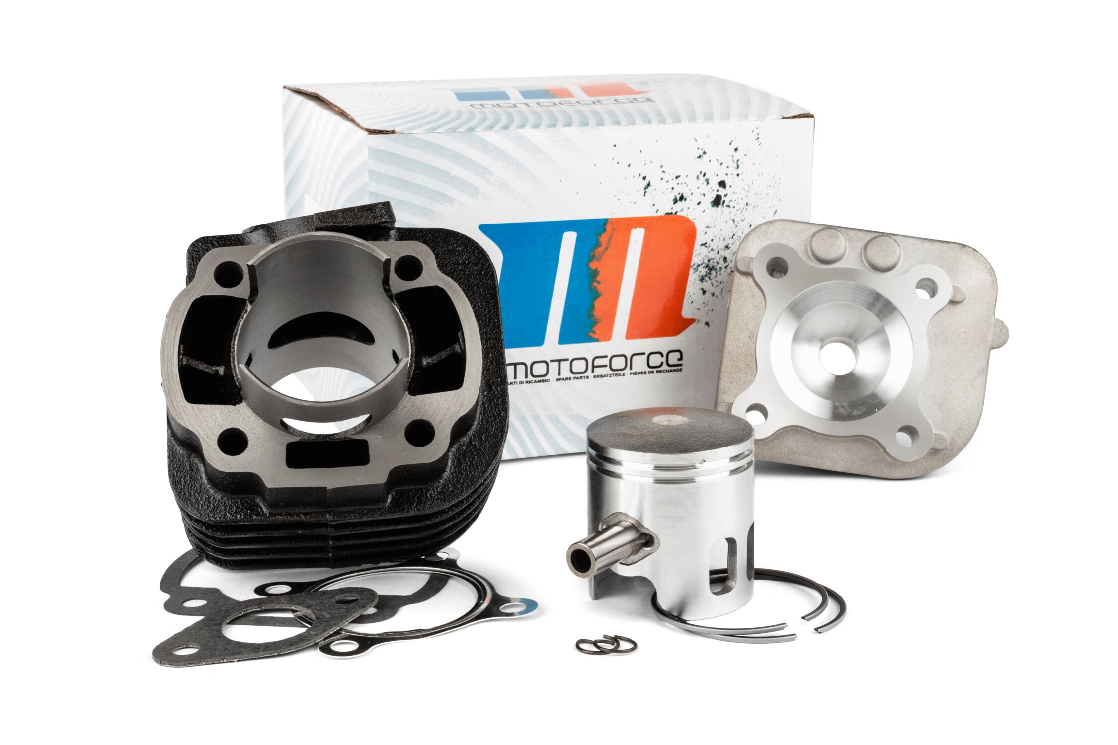 Kit cylindre MotoForce Racing 70 fonte MBK Ovetto