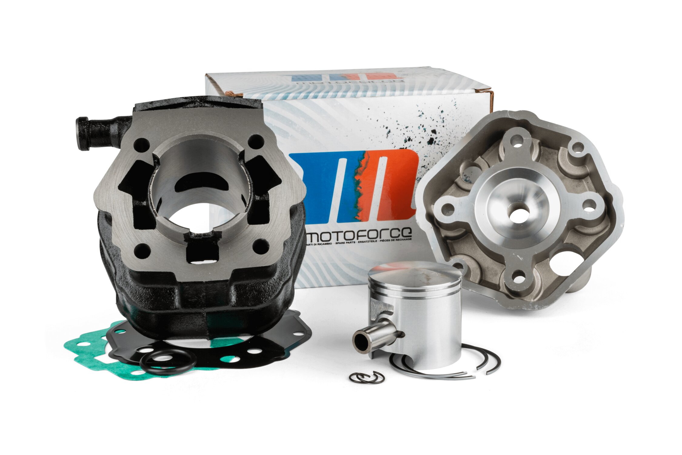 Kit cylindre MotoForce Racing 70 fonte Derbi Euro 2