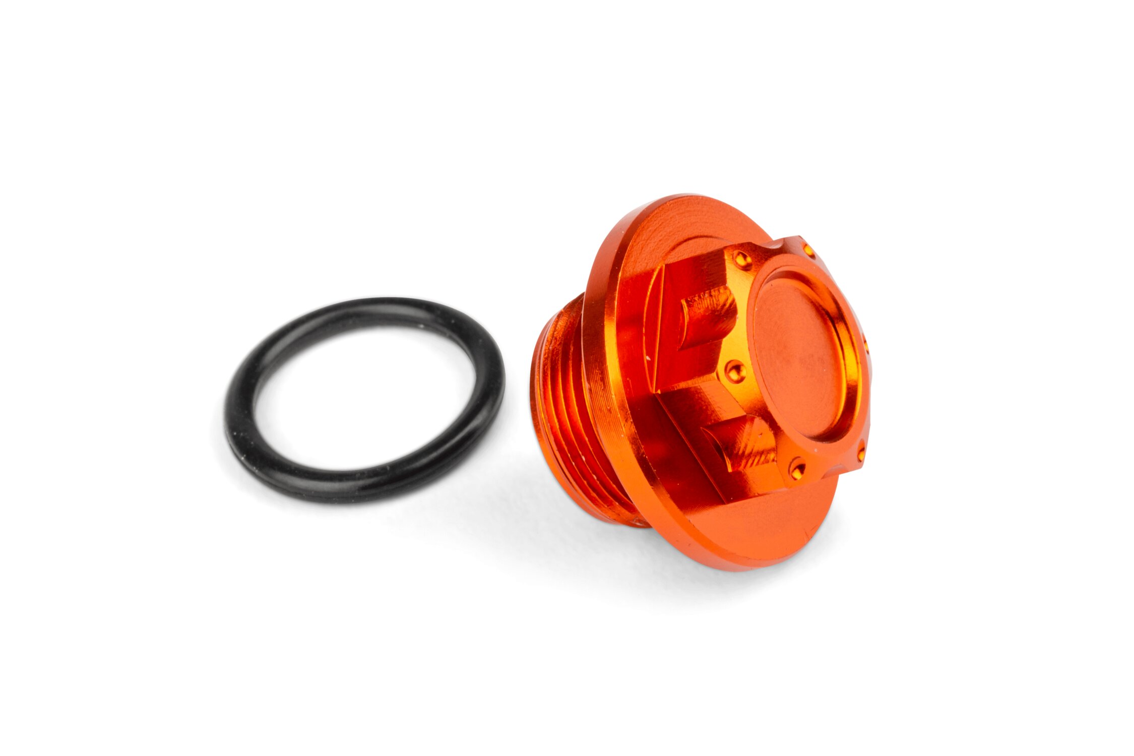 MotoForce Racing Bouchon de cuve carburateur type PWK orange