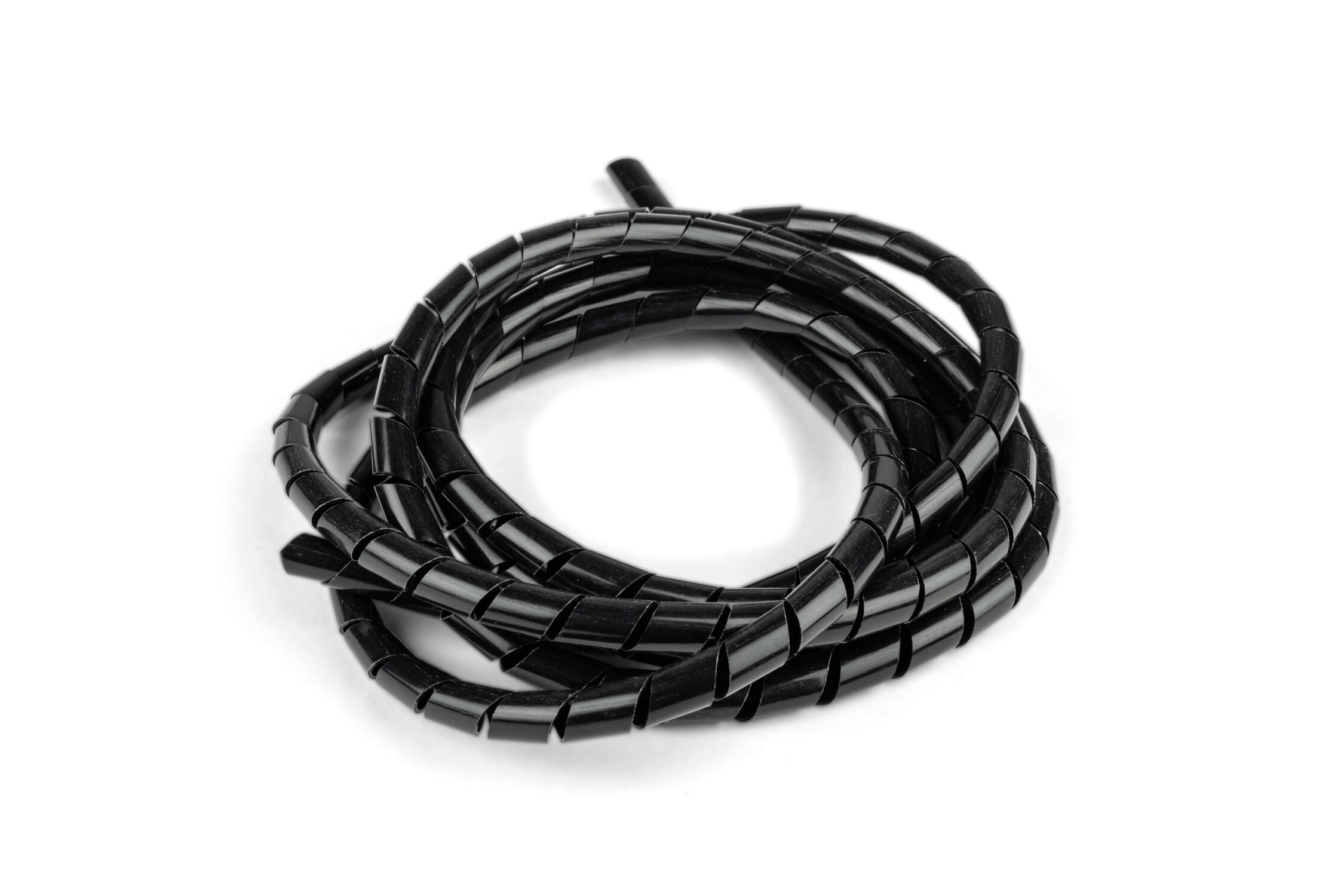 MotoForce Gaine range câble en spirale d.6mm l.150cm noir