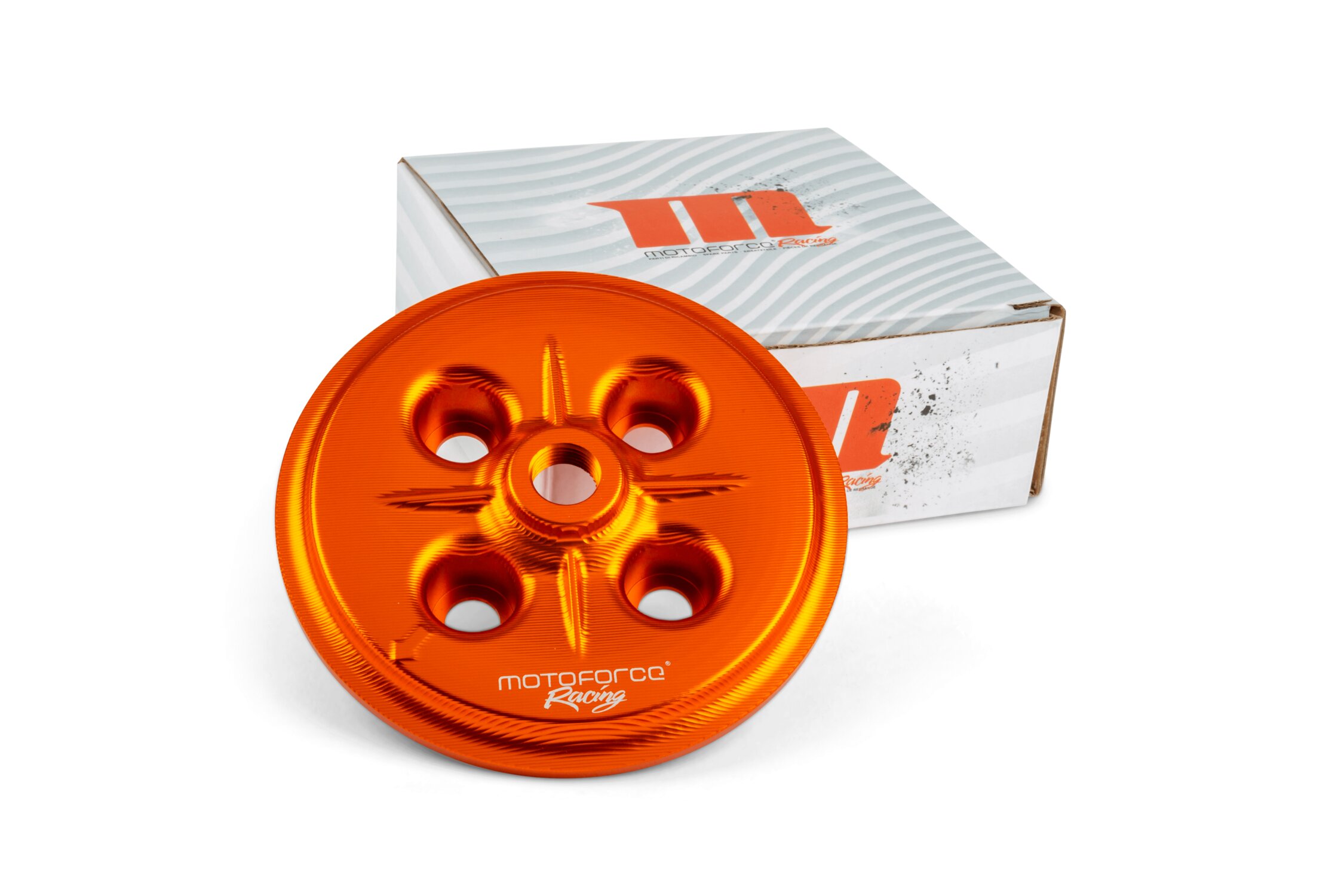MotoForce Racing Plateau d'embrayage AM6 CNC Orange