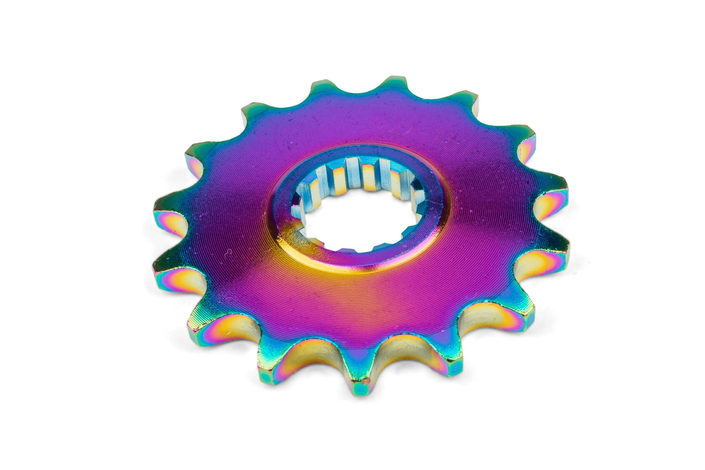 Pignon 420 15 dents MotoForce Racing AM6 Neochrome