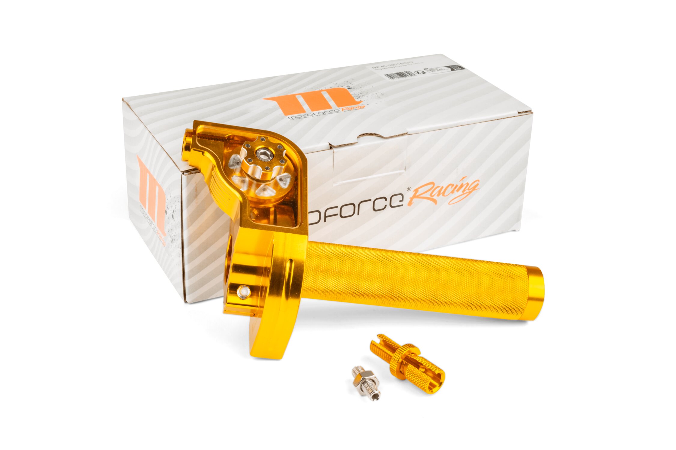 Poignée tirage rapide MotoForce Racing Alu CNC or