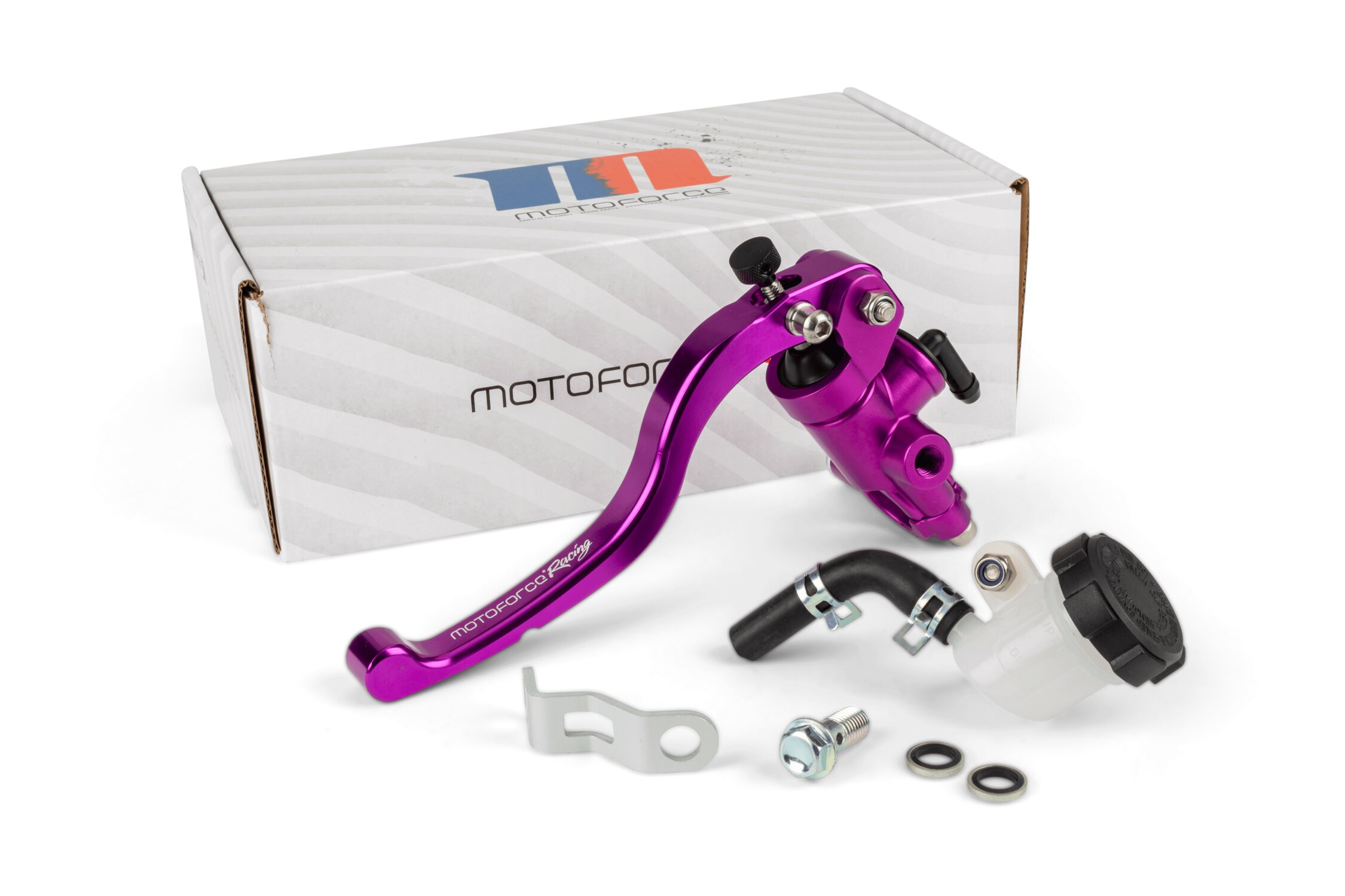 Maître cylindre de frein avant radial Motoforce Racing Violet