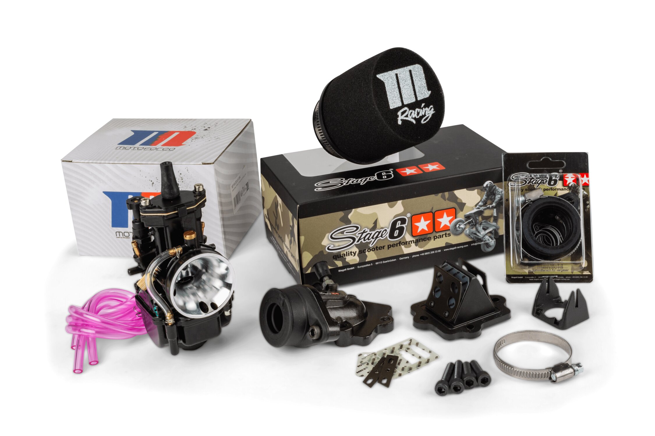 Kit admission 21 PWK MotoForce Racing MBK Nitro