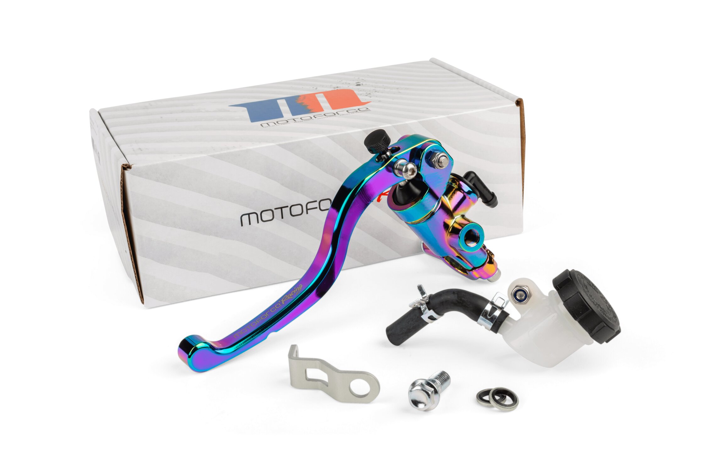 Maître cylindre de frein avant Motoforce Racing radial Neochrome