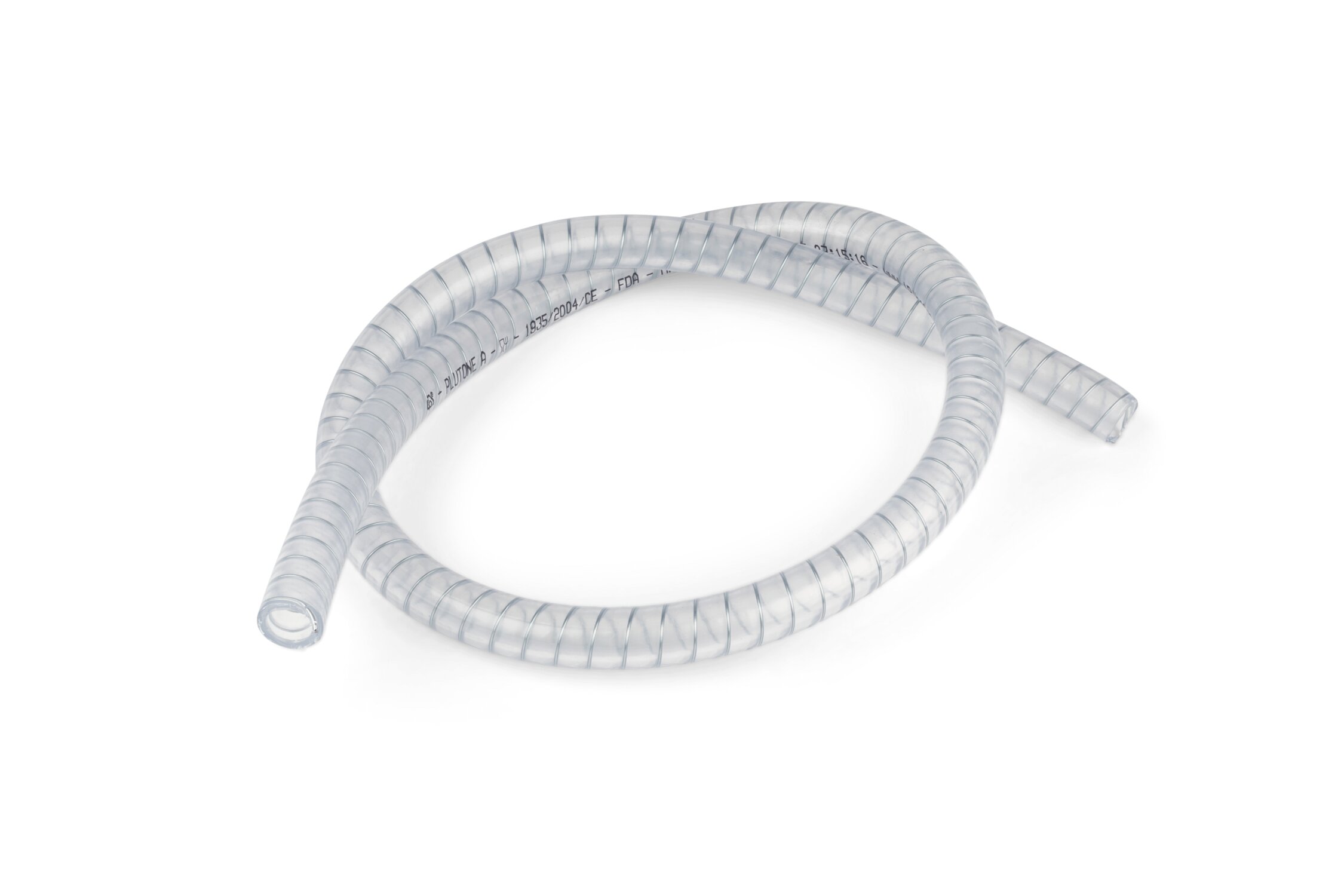 MotoForce Tuyau d'eau de refroidissement spirale en acier 12x18mm - 1 mètre