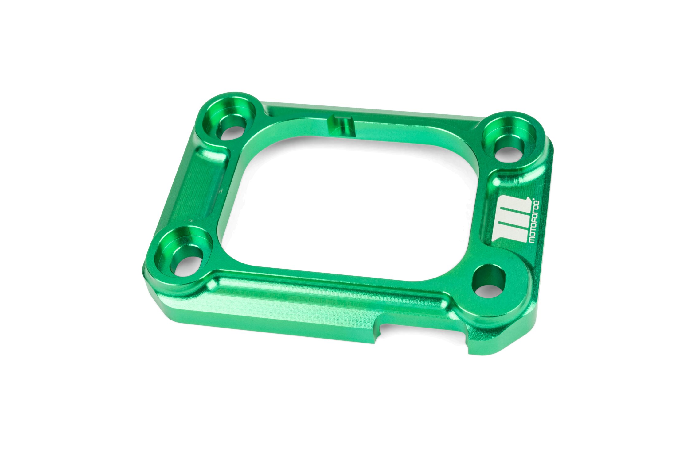 MotoForce Racing Platine d'appui pipe d'admission AM6 et Derbi Vert