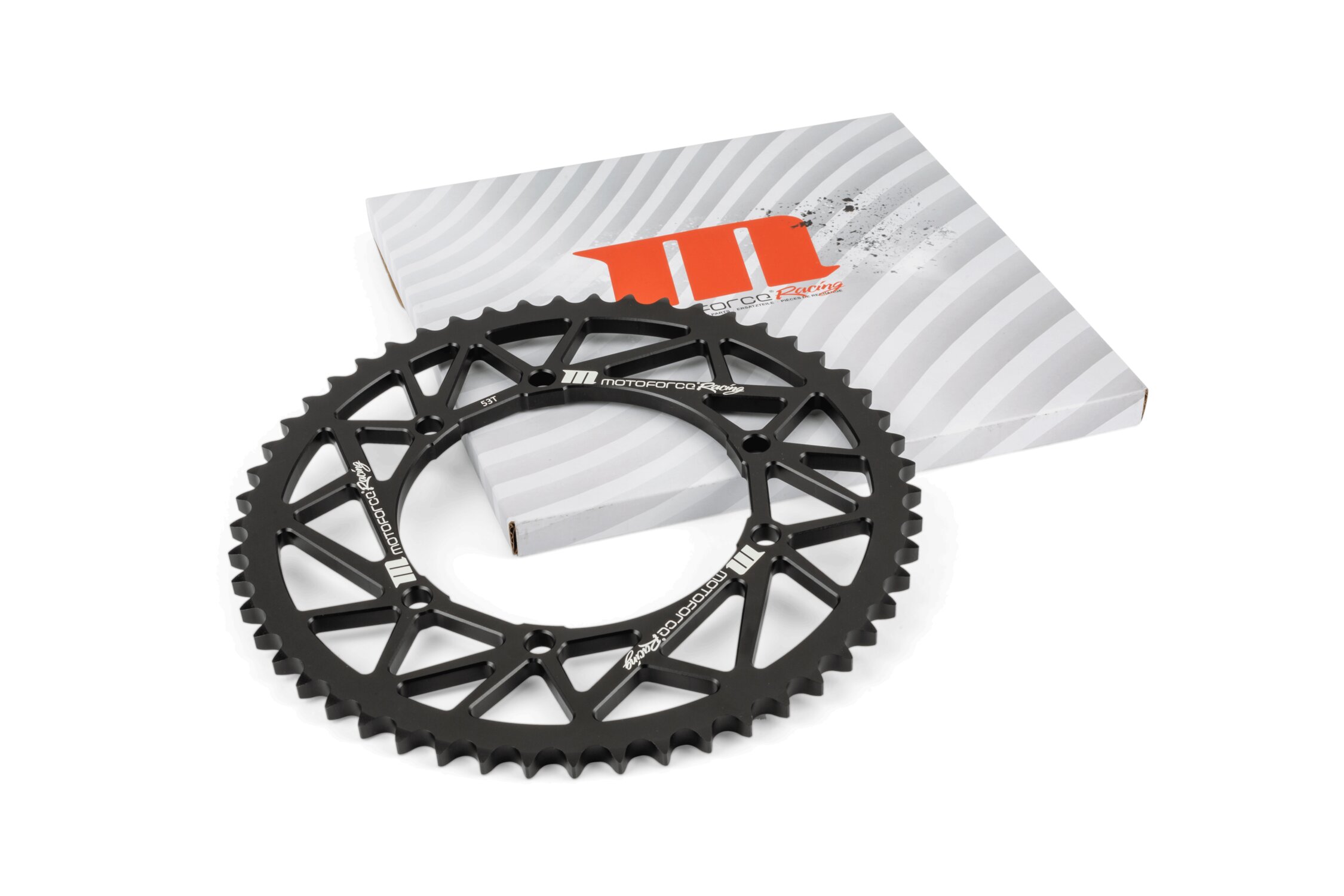 Couronne 53 dents - 428 MotoForce Racing Sherco 50 alu Noir