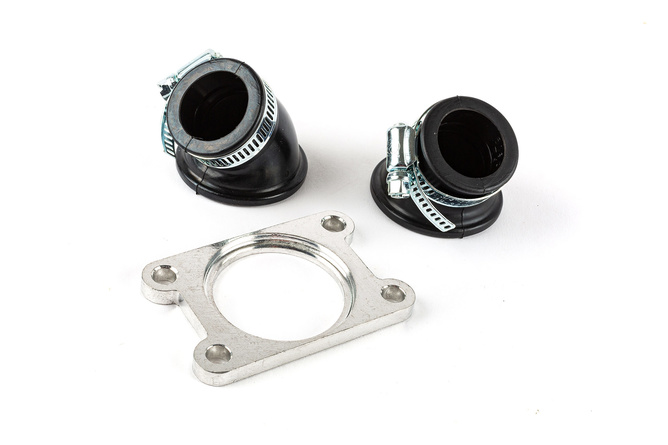 Pipe d'admission orientable 30 / 45 deg. d.24mm Minarelli AM6