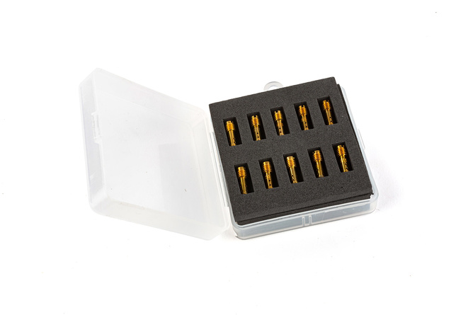 Kit de 10 gicleurs de ralenti Mikuni 15 à 37,5