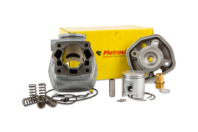 Cylindre culasse Metrakit 70cc fonte Derbi Euro2 (EBE / EBS)