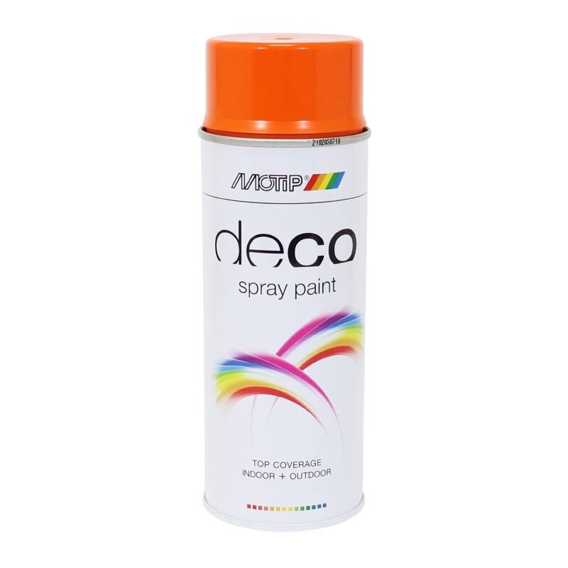 Motip Bombe de peinture orange 400ml (Aérosol)