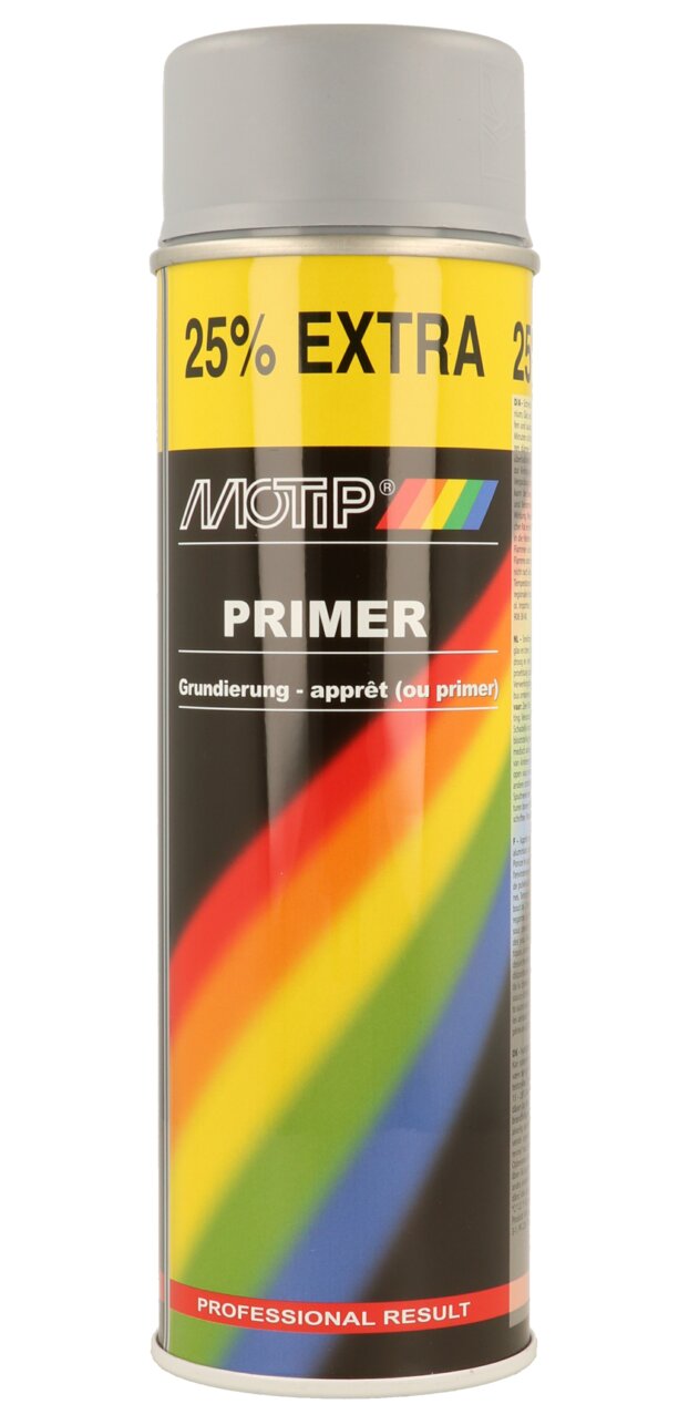 Motip Apprêt peinture universel gris 500 ml (Aérosol)