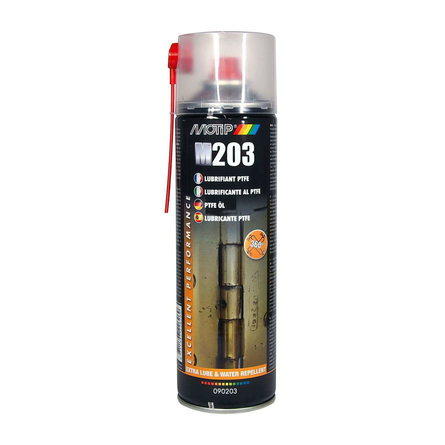 Lubrifiant PTFE Motip M203 500ml (Aérosol)