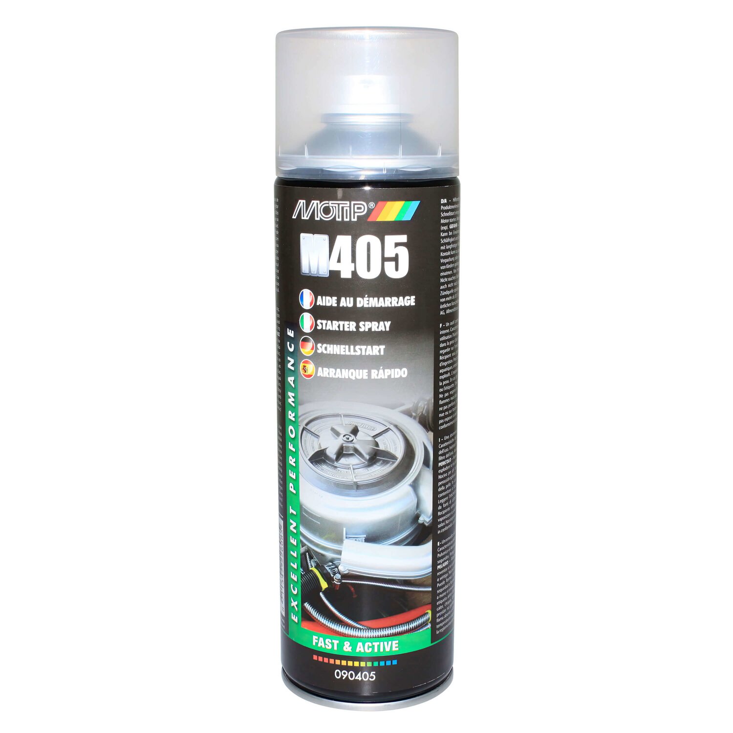 Aide au démarrage Motip M405 500ml (Aérosol)