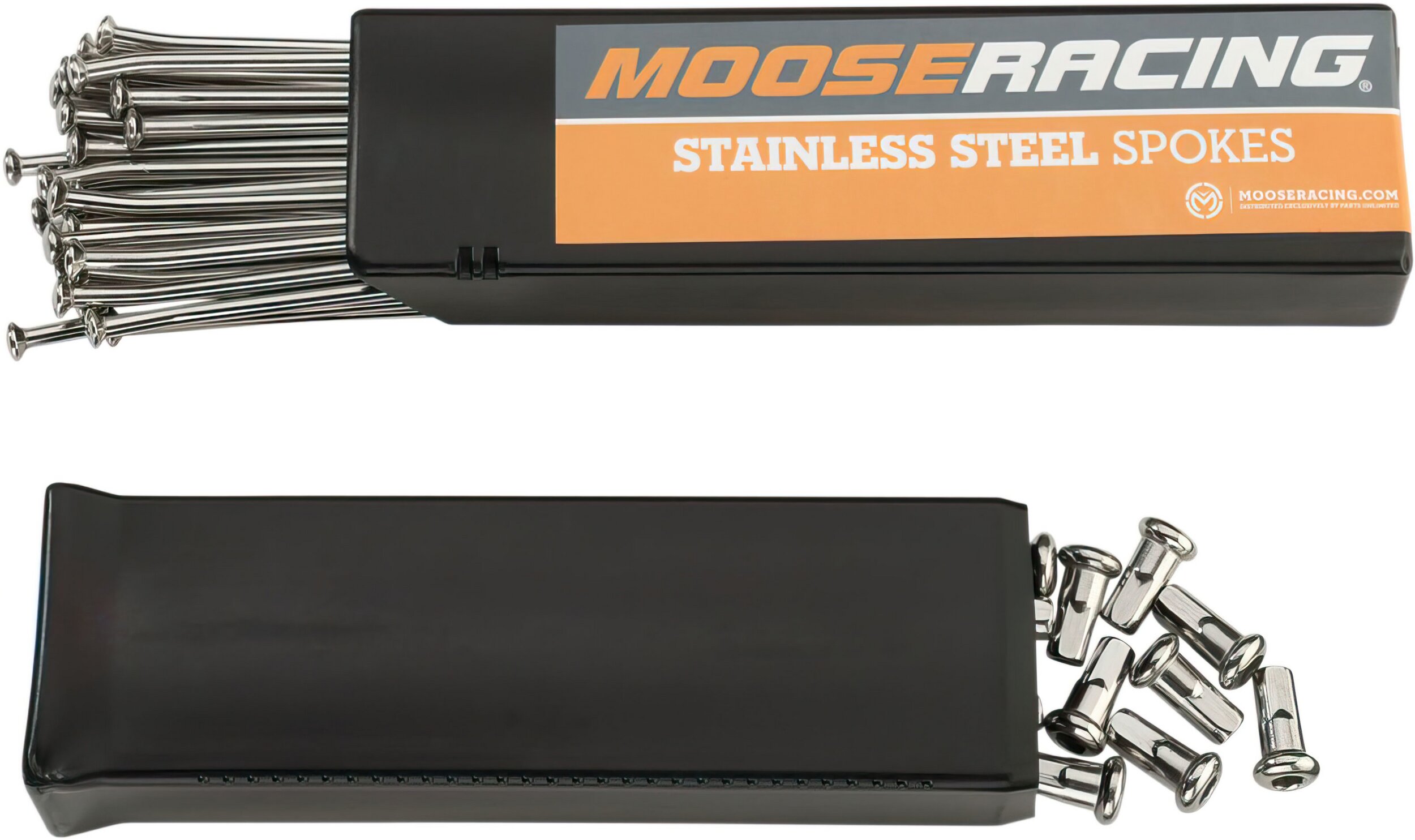 Set de rayons acier inoxidable 18" Moose Racing CR / CRF