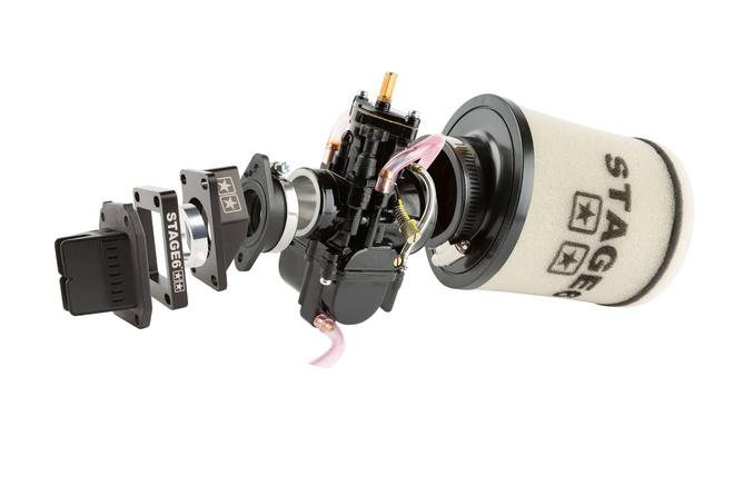 Pack admission High Flow 34mm Derbi Noir