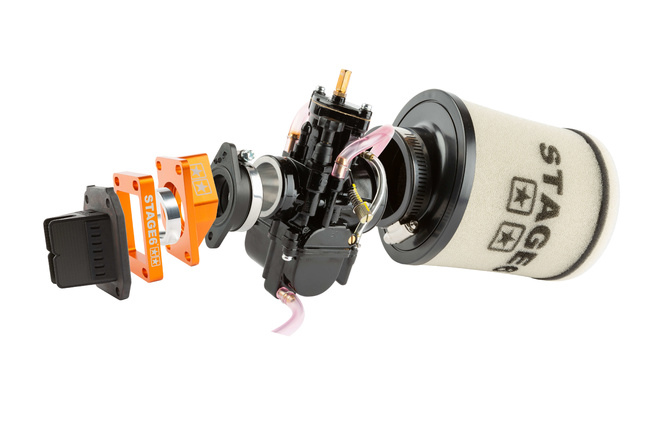 Pack admission High Flow 34mm Derbi Orange