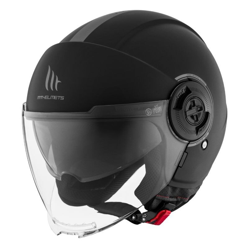 Casque Jet MT Helmets Viale SV S noir mat S