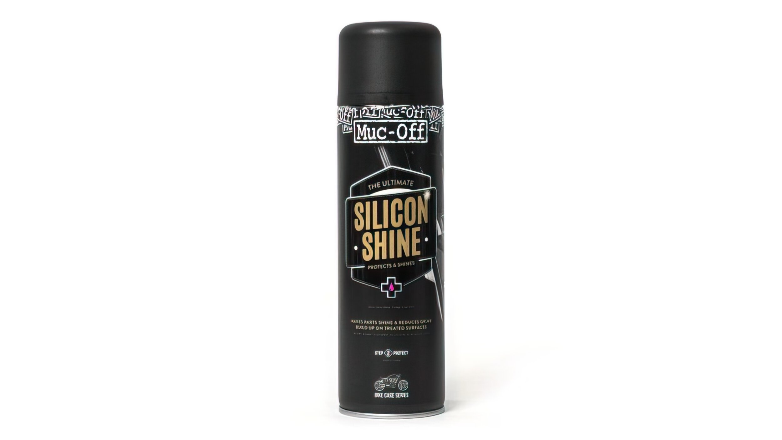 Muc-Off Protection lustrante au silicone Silicon Shine 500ml (Aérosol)
