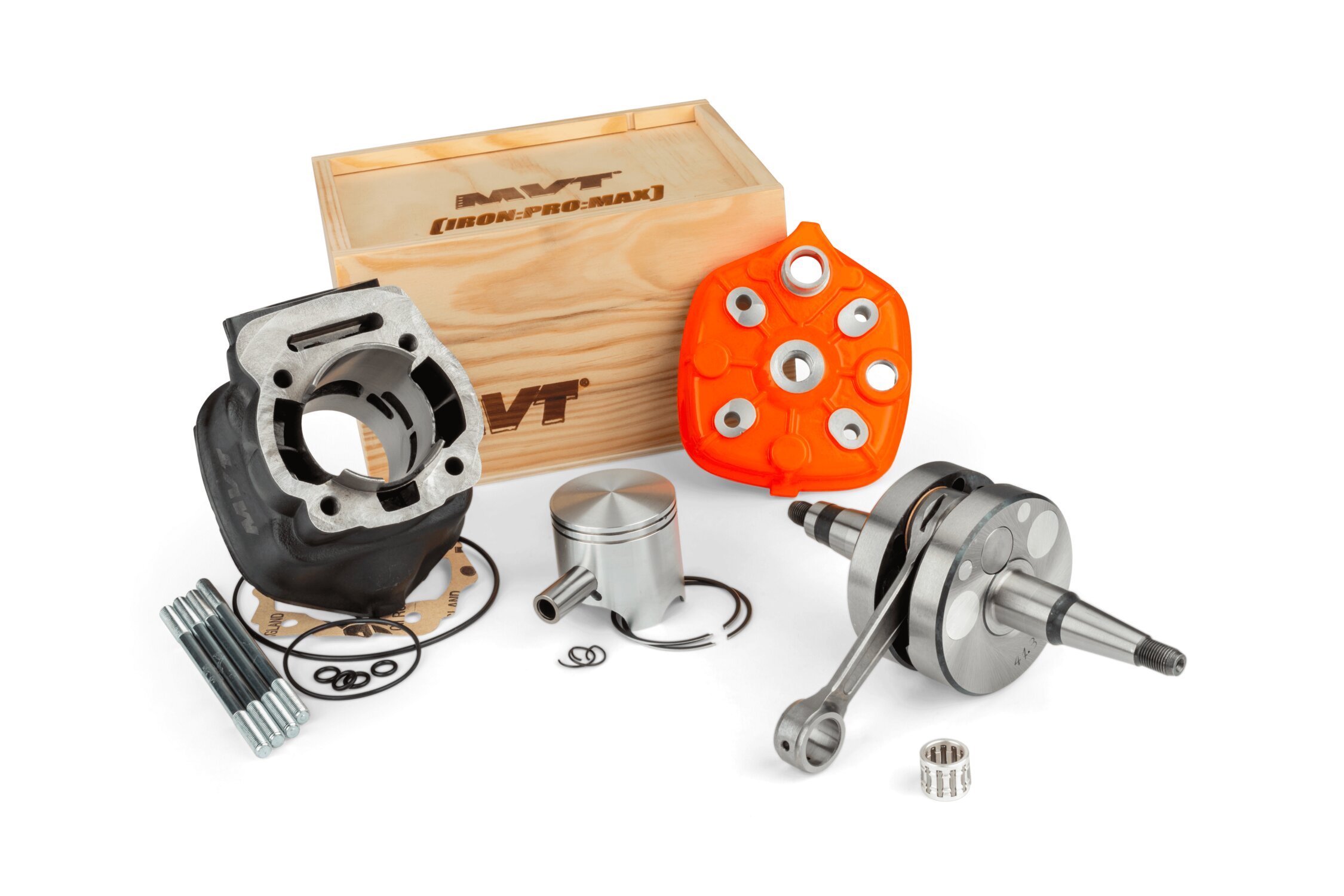 MVT Pack cylindre - vilebrequin Derbi Euro 3/4 Iron Pro Max 90