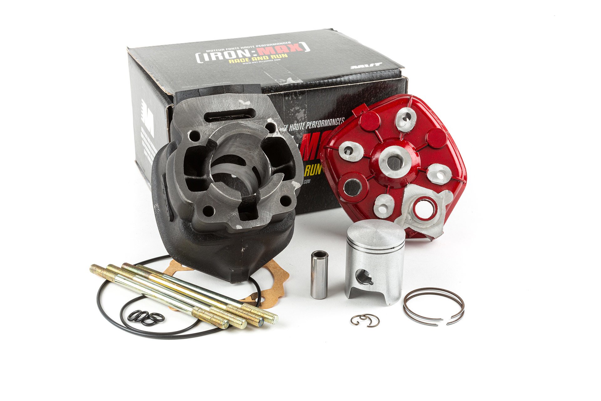 Kit cylindre MVT Iron Max 50 Derbi Euro 3 / Euro 4