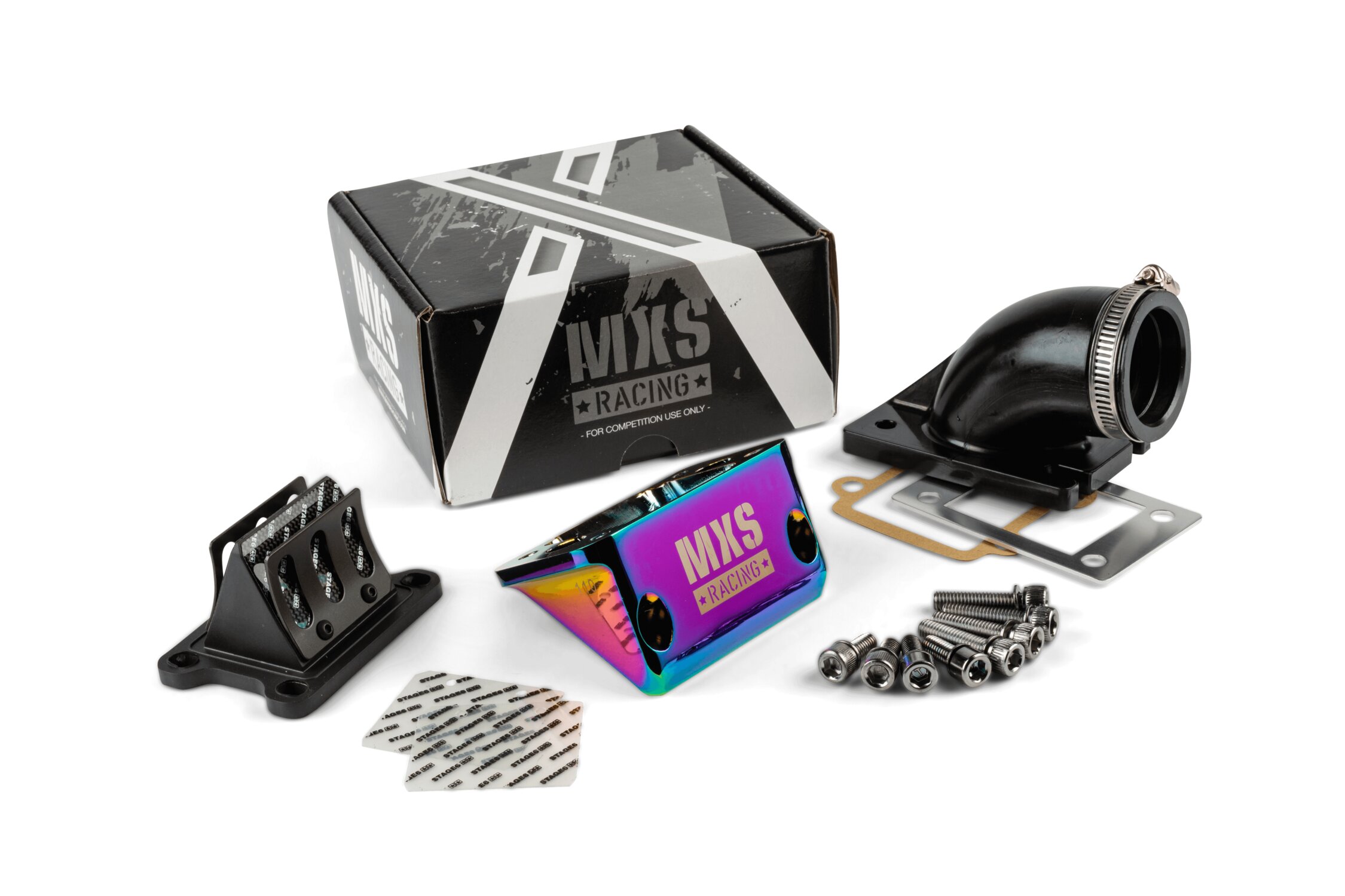 MXS Racing Kit Big-Valve avec clapet Stage6 Viton MBK Booster