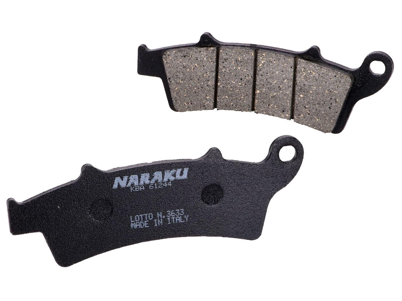 Plaquettes de frein organique Naraku Aprilia Atlantic